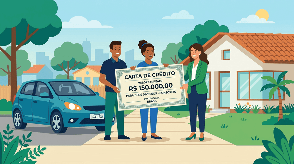 Como funciona a carta de crédito no consórcio?